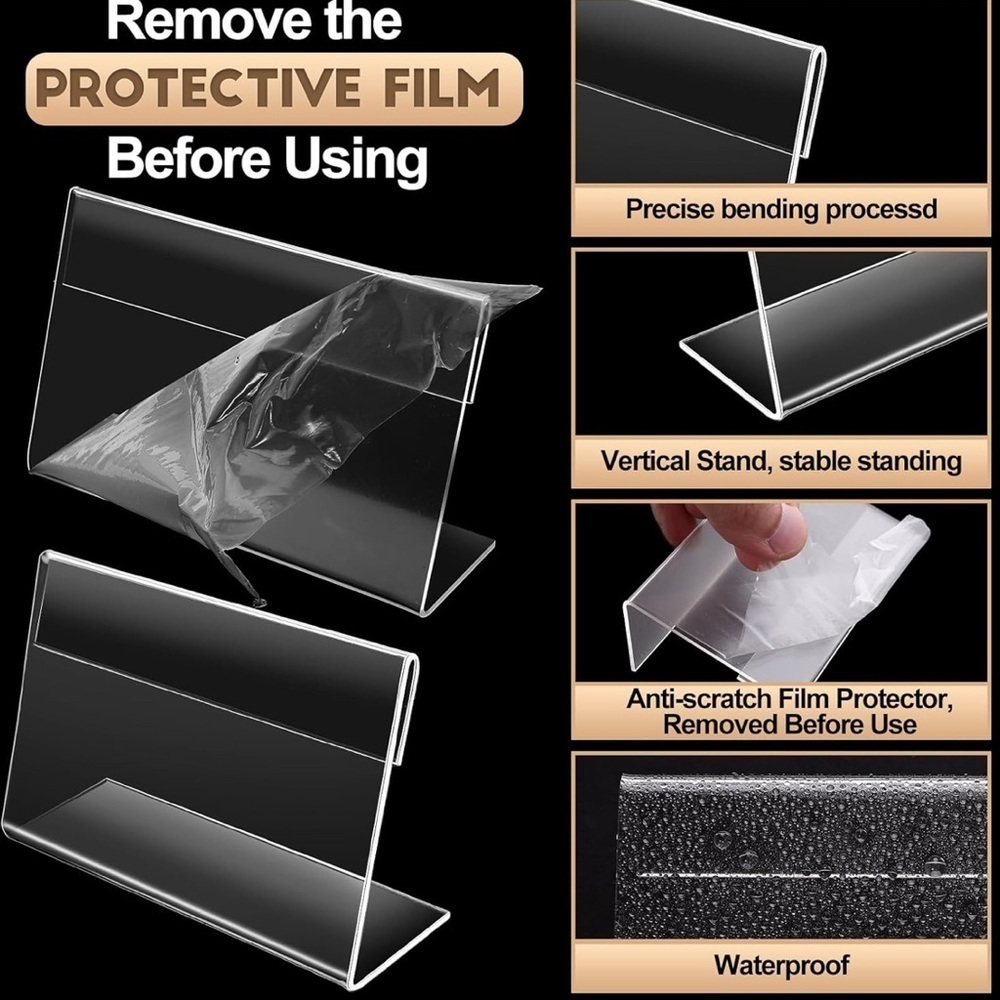 Acrylic Sign Holder Set(032) - Picture 3 of 3